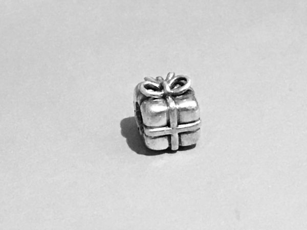 GENUINE PANDORA SILVER PARCEL BEAD