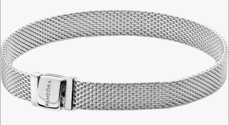 Genuine Pandora Reflections Mesh Bracelet 16cm - Image 2