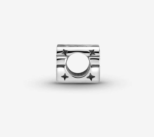 Genuine Pandora Star Wars 925 Sterling Silver 3D Logo Bracelet Jewellery Charm - Image 3