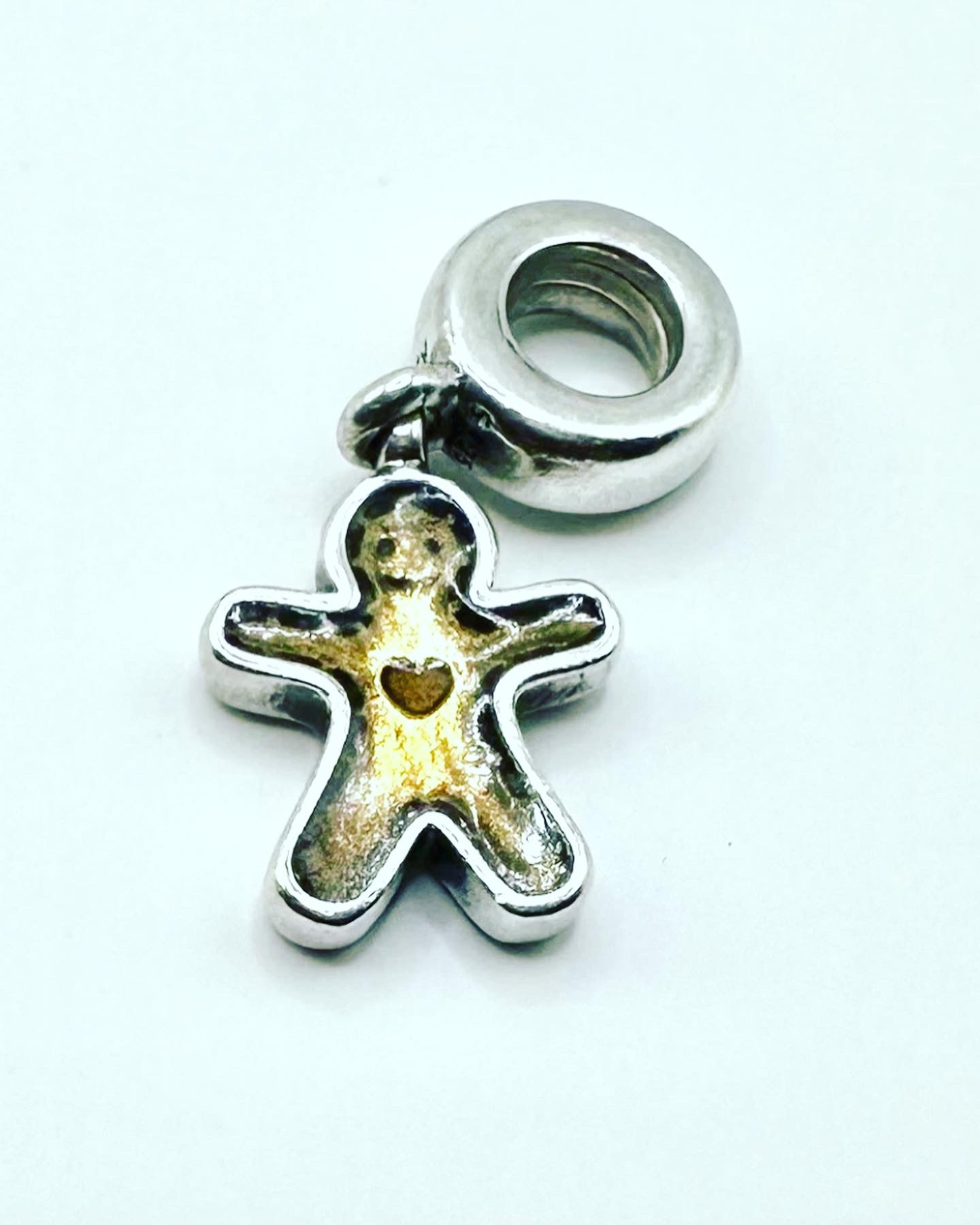 Genuine Pandora Gingerbread Man Charm