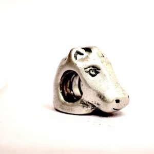 Genuine Pandora Sterling Silver 925 Horse Head Bracelet Charm Bead RETIRED