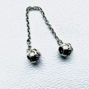 Genuine Pandora 925 Sterling Silver Family Forever Bracelet Safety Spacer Chain