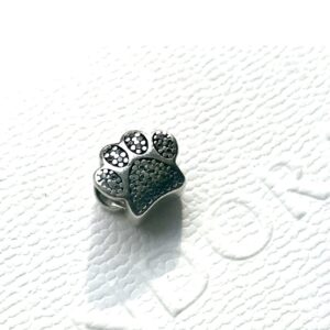 Dog paw charm