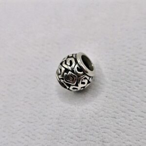 Genuine Pandora S 925 Sterling Silver Openwork Aztec Swirl Charm ALE 925 790464