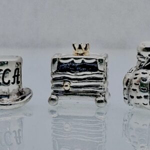 Rare Trilogy set of 3 Charms Holy Grail of Pandora collectors
