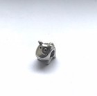 Authentic Pandora 925 Ale Sterling Silver Patch Dog Charm Bead Retired