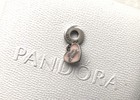 Genuine Pandora Bracelet Charm Silver Pink Best Friends Enamel Heart Dangle S925