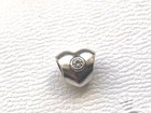 Pandora Genuine Sterling Silver Cubic Zirconia Heart Bracelet Jewellery Charm