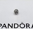 Genuine Pandora ALE 925 Silver Logo Openwork Hearts Bracelet Jewellery Charm