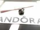 Preloved Genuine 925 Sterling Silver Pandora Bracelet Baby Pram Charm Jewellery