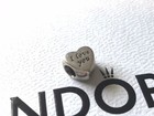 Pandora Genuine 925 Sterling Silver I Love You Heart Bracelet Jewellery Charm