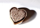 Genuine Pandora 14 ct Rose Gold Heart Textured Sparkle Bracelet Charm