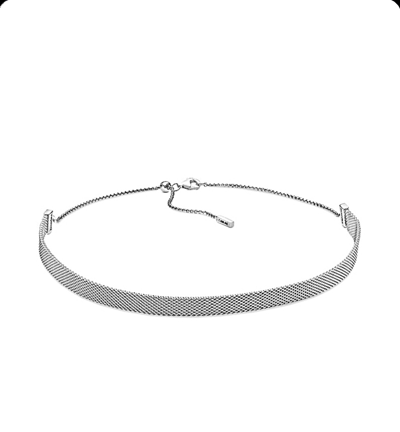 Genuine Pandora Reflections Necklace 925 Sterling Silver Rare